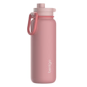 Bentgo Flip 2-in-1 Water Bottle (24 fl oz) - Blushing