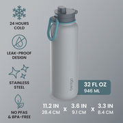 Bentgo Flip 2-in-1 Water Bottle (32 fl oz)