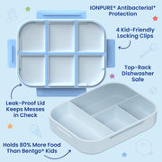 Bentgo + Bluey Kids Snap & Go Lunch Box