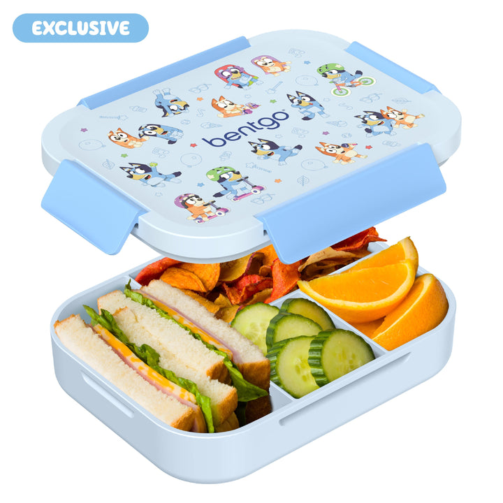 Bentgo + Bluey Kids Snap & Go Lunch Box B0