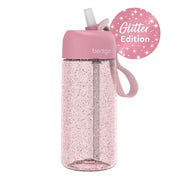 Bentgo Kids Water Bottle - Petal Pink Glitter