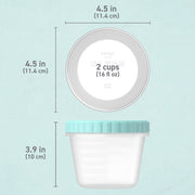 Bentgo Prep Twist-Top Fluid Ounce Containers (20-Piece)