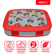 Bentgo Kids Prints Lunch Box, Lunch Bag, & Ice Packs