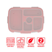 Bentgo Kids Prints Tray with Transparent Cover