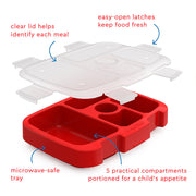 Bentgo Kids Prints Tray with Transparent Cover