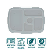 Bentgo Kids Prints Tray with Transparent Cover